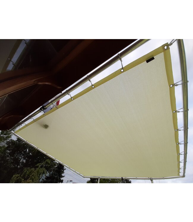 Spannquick elastiek voor schaduwdoek of winddoek