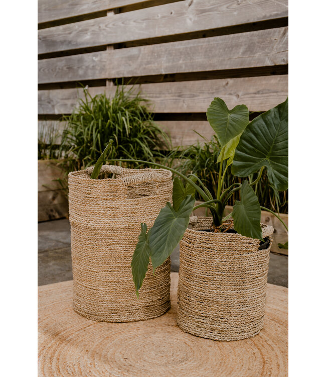 Mand Hilma naturel middel groot 36cm