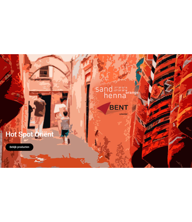 BENT Zipshade Azië cherry