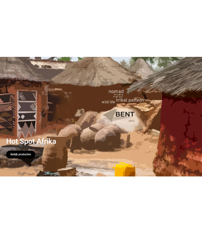 BENT TC Zipshade canvas Africa