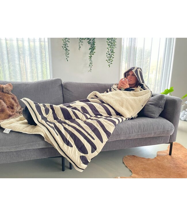 BENT Zip-Slaapzak Bentcho Zebra