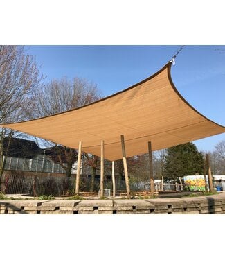 ZONZ Schaduwdoek Zonz vierkant