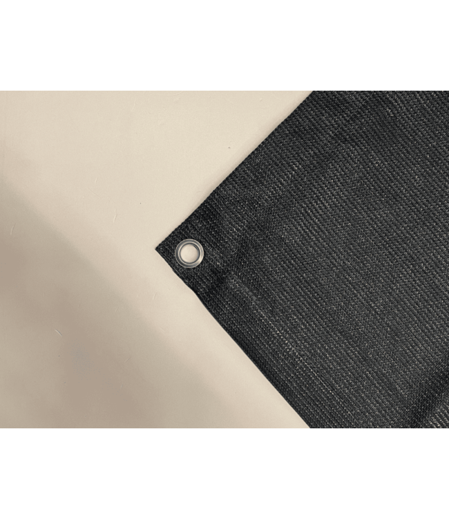Doek met rechte zijden ongelijkzijdige vierhoek 260x495x220x490 cm AC 540 cm Antraciet 25-01