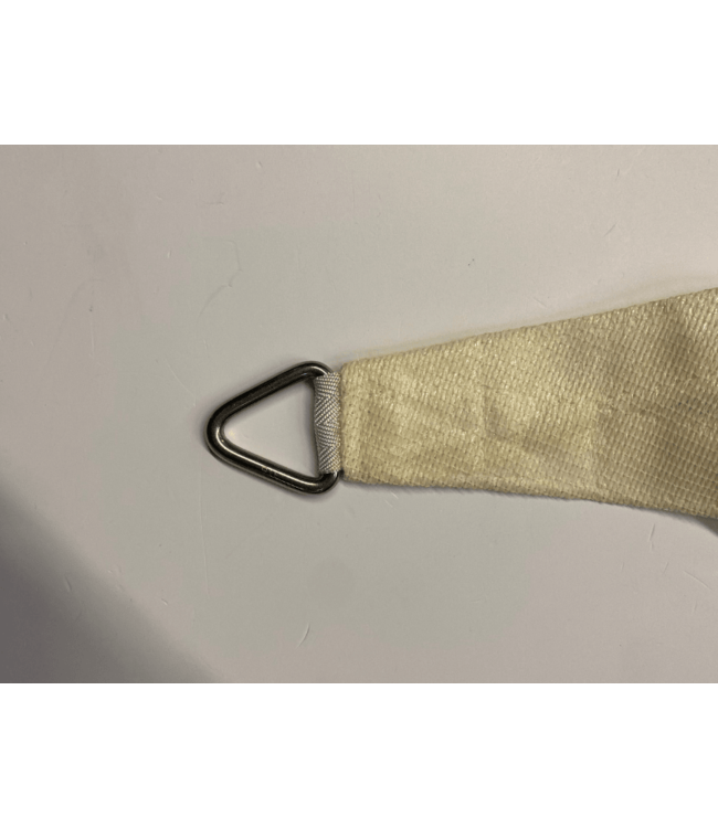 Doek met gecurvde zijden driehoek 500x500x500cm. 25-05