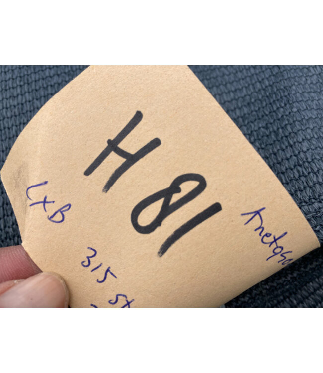 Harmonicadoek Antraciet Compleet H81