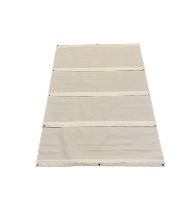 Harmonicadoek LUX Wit (Waterdicht) Compleet H 63