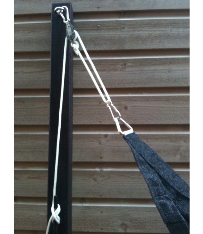 Katrolset voor 1 hoek