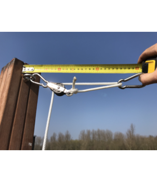 Katrolset voor 1 hoek