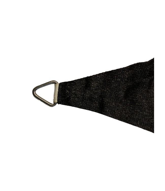 Schaduwdoek driehoek 350x400x450 cm zwart SZ15