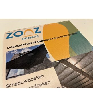 sample Doeksamples ZONZ schaduwdoek standaard waterdoorlatend