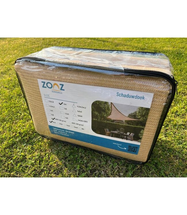Schaduwdoek rechthoek - ZONZ