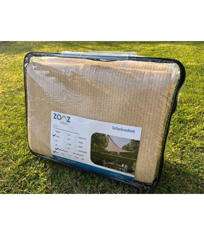 Schaduwdoek Zonz vierkant