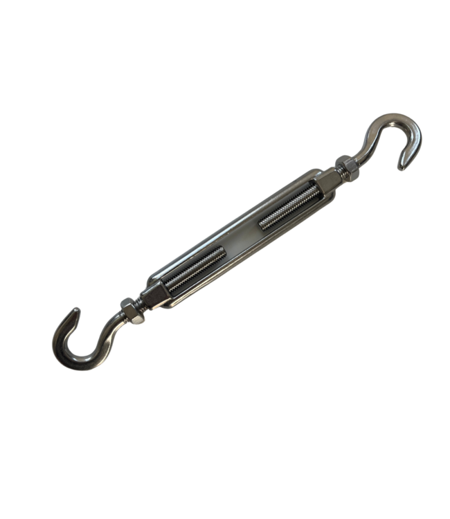 Draadspanner RVS met borgmoer