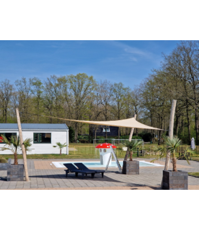 Schaduwdoek gelijkzijdige driehoek - ZONZ