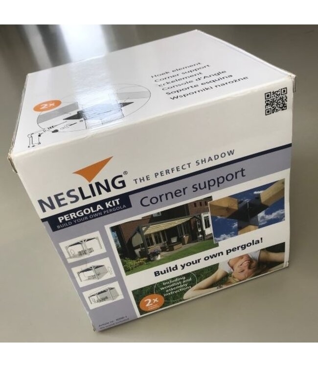 Pergola hoek element Platinum. 2 stuks | Najaarskorting
