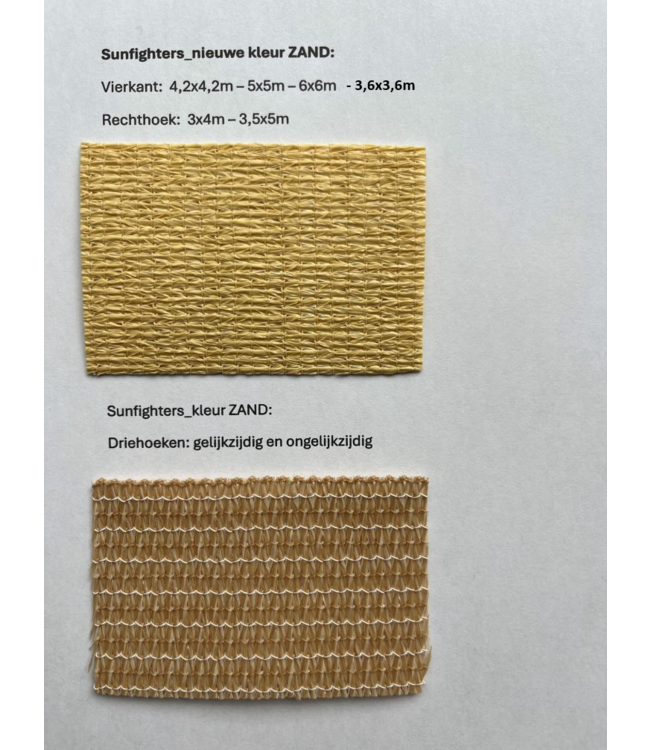 Schaduwdoek vierkant | Najaarskorting