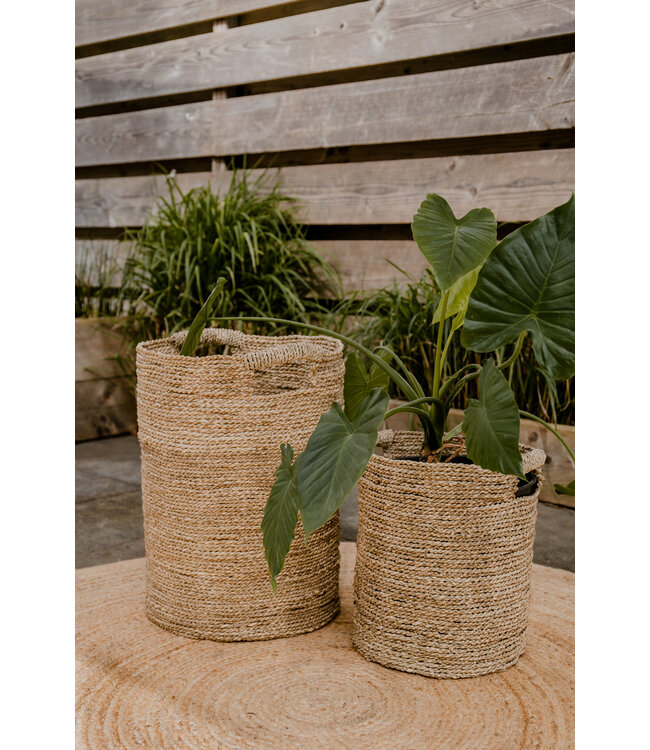 Mand Hilma naturel middel groot 36cm | Najaarskorting