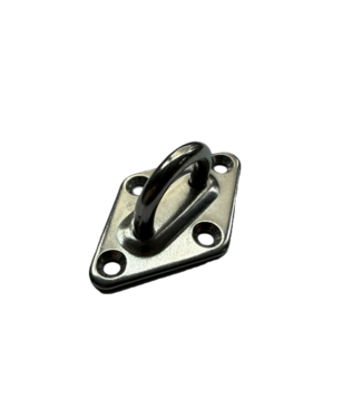 Bevestigingsplaat rvs klein
