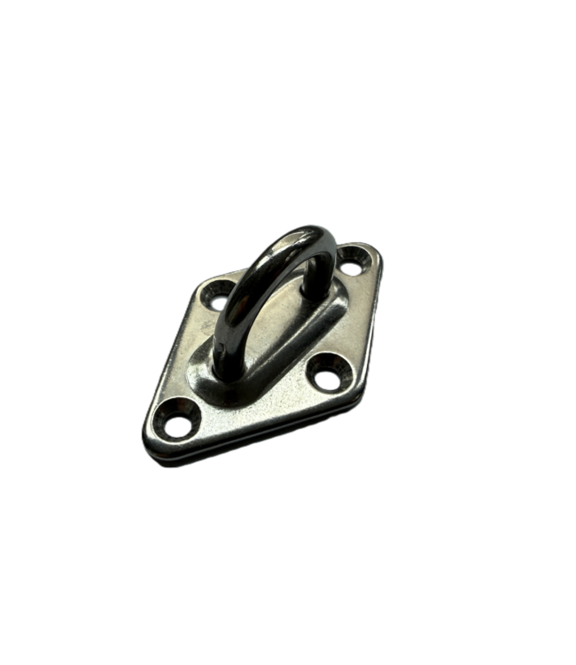 Bevestigingsplaat rvs klein