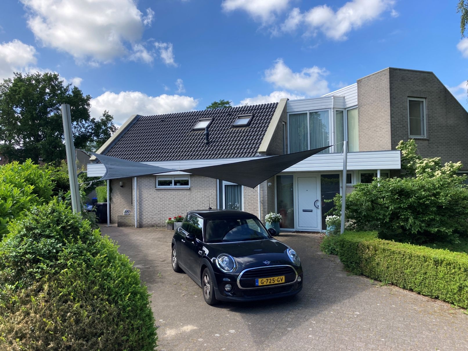 Inspiratie voor carport schaduwdoeken