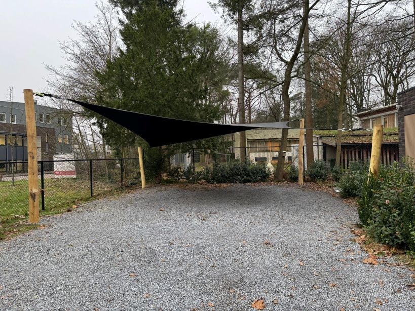 Waterdicht stretchdoek als carportdoek