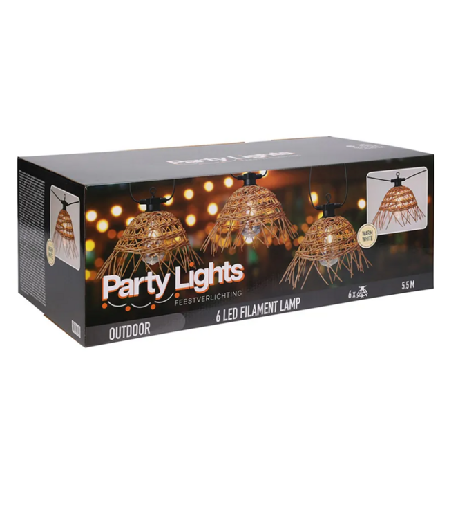 Partyverlichting lichtsnoer WellHome