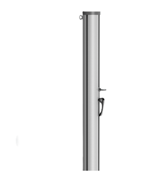 Palen FlexZ zilver 270cm