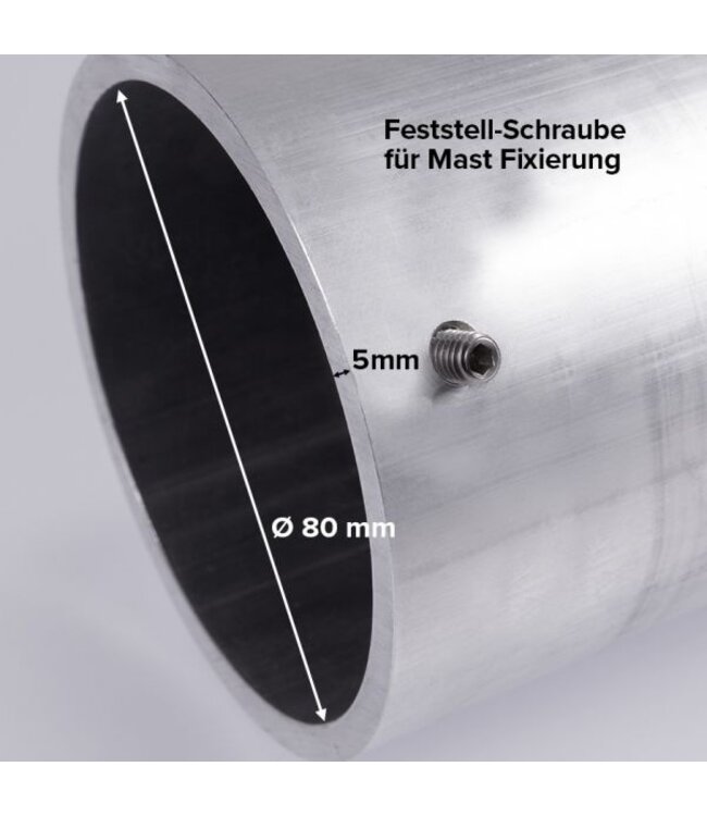 Grondanker voor FlexZ paal