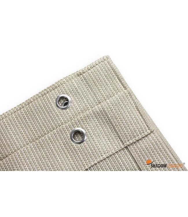 Douglas pergola 324x424cm met harmonicadoek waterdoorlatend  290x400cm