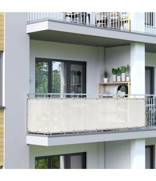 Balkondoek – Privacy, beschutting & stijlvol balkonscherm 80x500cm