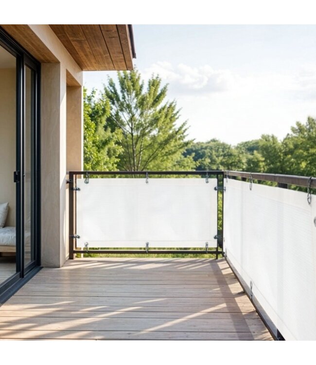 Balkondoek – Privacy, beschutting & stijlvol balkonscherm 80x500cm