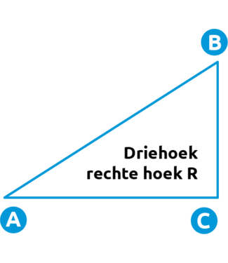 Maatwerk Maatwerk schaduwdoek waterdicht MAXIM rechte zijden driehoek rechte hoek R