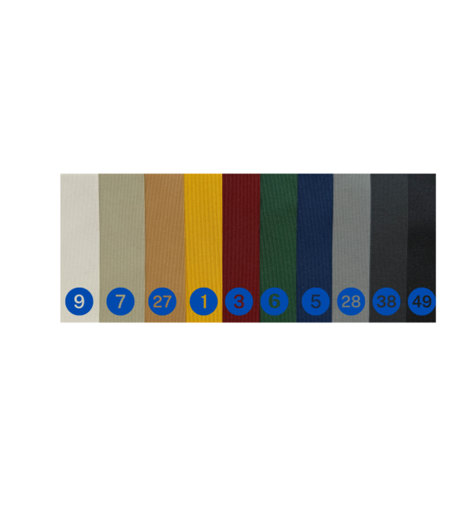 Maatwerk schaduwdoek gecurvde zijden driehoek rechte hoek R waterdicht MAXIM