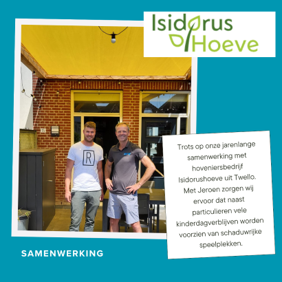 Samenwerking ZONZ met hoveniersbedrijf Isidorushoeve uit Twello