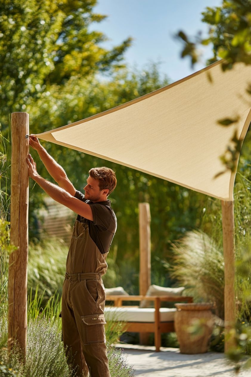 Schaduwdoeken voor hoveniers