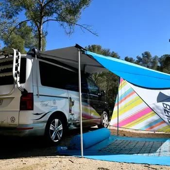 Montage van BENT Zipshade schaduwdoeken