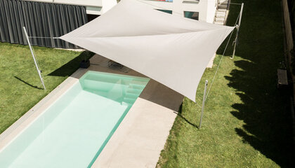 FlexZ oprolbaar schaduwdoek- betaalbaar alternatief voor dure oprolsystemen