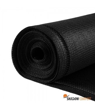 ShadowComfort Winddoek zwart 180gr/m2
