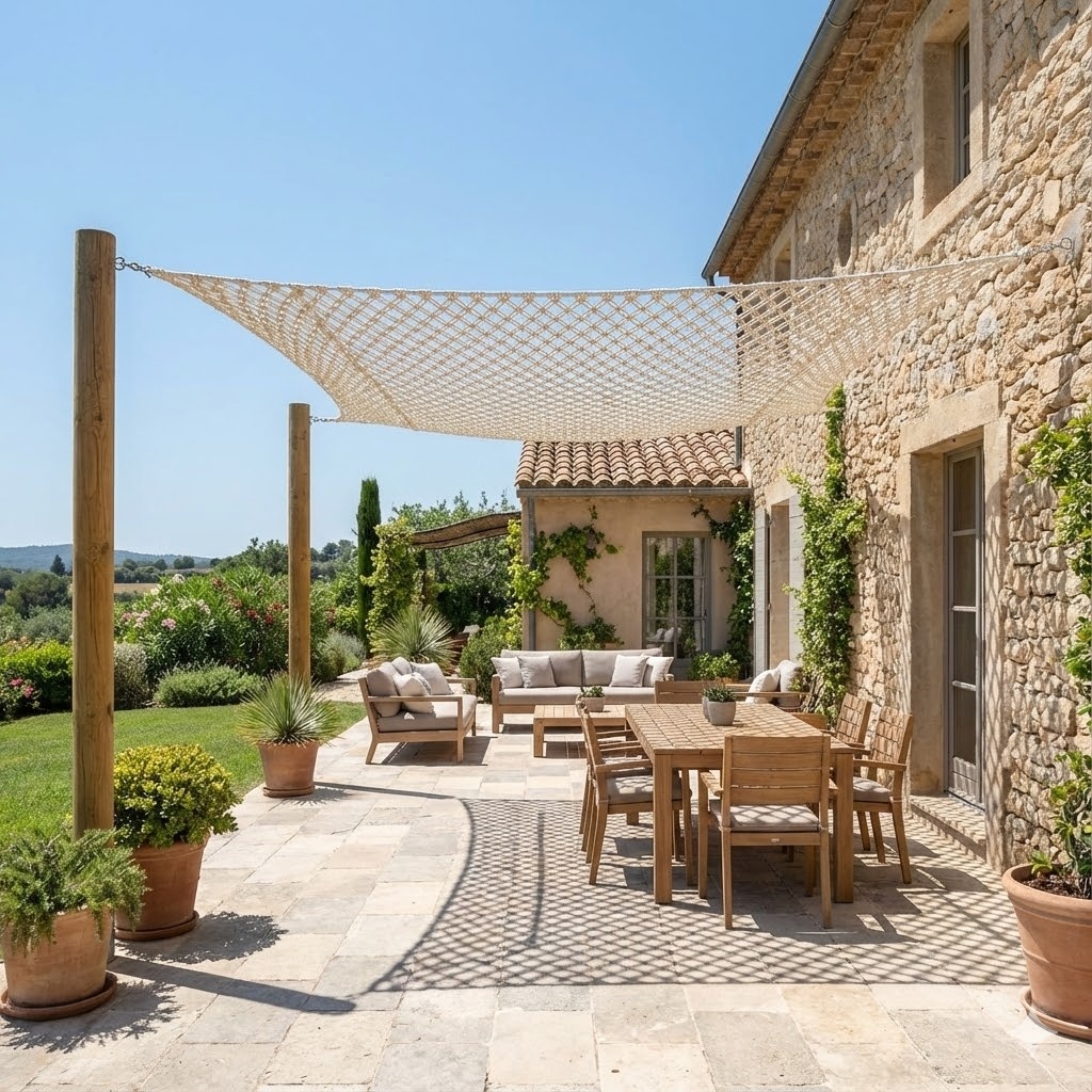 NIEUW! Macramé schaduwdoeken: sfeervolle schaduw met een bohemian uitstraling