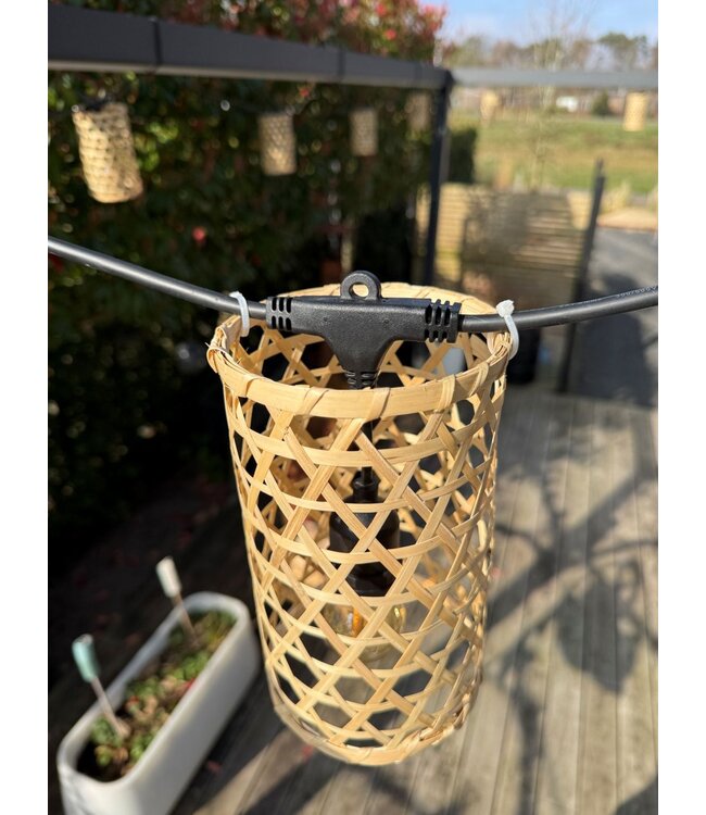 Sfeervolle lampenkapjes voor lichtsnoer