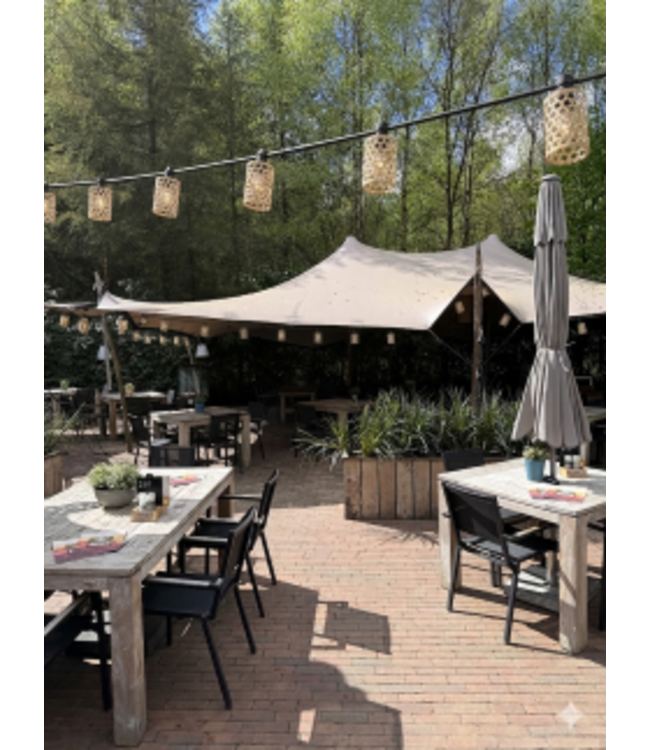 Sfeervolle lampenkapjes voor lichtsnoer