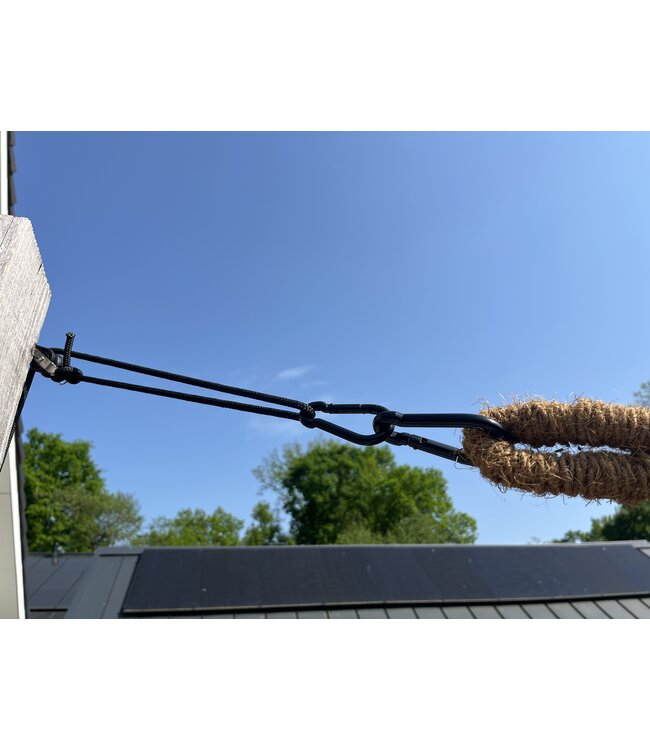Katrolset kokosdoek voor 1 hoek