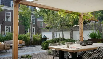 Schaduwdoek ophangen zonder boren