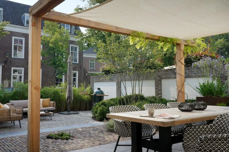 Schaduwdoek ophangen zonder boren