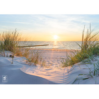 Placemat Zonsondergang Strand