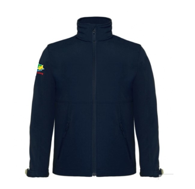 B&C Softshell jack kids - navy