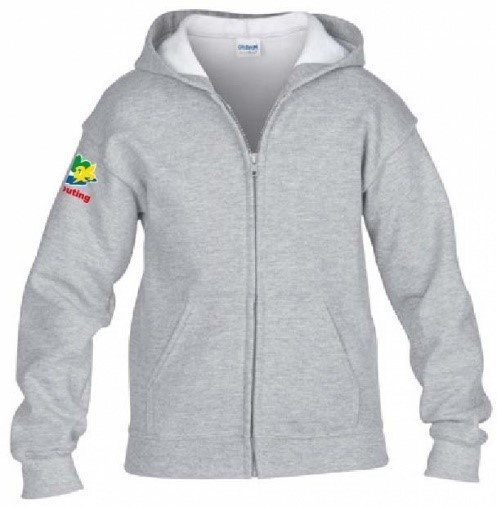 Scoutfit hooded zip sweater - kids