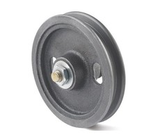 Rillenrad 120 mm mit Vierkantrille - 100 kg