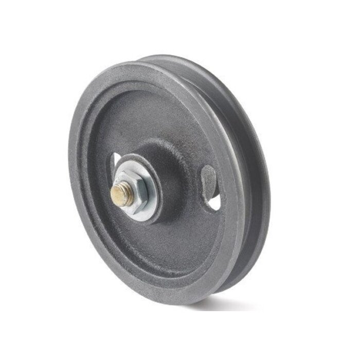 Rillenrad 160 mm mit Vierkantrille - 175 kg