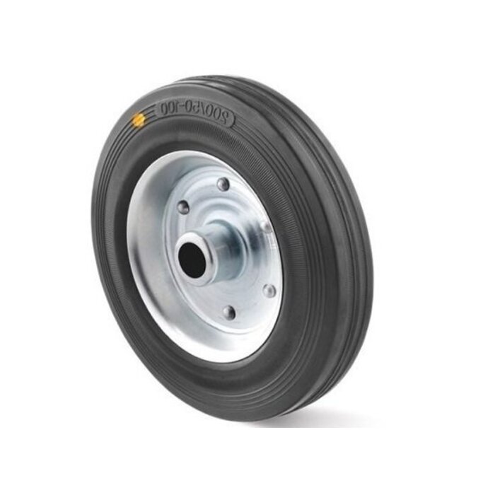 ESD elastisch Gummirad 200 mm - 205 kg